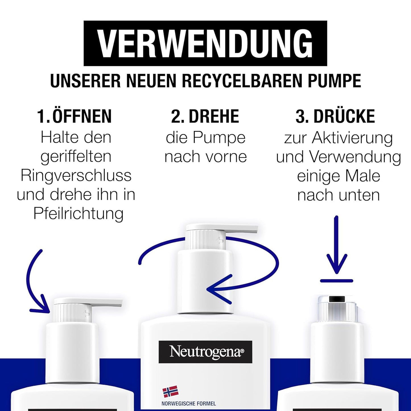 Neutrogena Norwegische Formel Deep Moisture Sensitive Bodylotion (250 Ml) Für Trockene, Empfindliche Haut Mit 10 Prozent Glycerin Und Pro-Ceramide Technologie