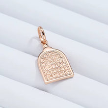 Luxury Virgin Mary Pendant Necklace for Women Men 585 Rose Gold Color Natural Zircon Jesus Charm Daily Fine Jewelry Gifts
