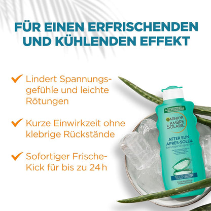 Garnier Ambre Solaire Apres Feuchtigkeitsmilch 400Ml