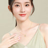 Magnetic Folding Heart Clover Necklace - 2-in-1 Retro Jewelry for Women