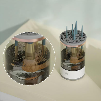 Make up Pinselreiniger Trockner, Make up Pinsel Reiniger, Pinselreiniger, USB Automatische Tiefenkosmetik Reinigungsgerät Make up Pinselwerkzeug Für Aller Größen