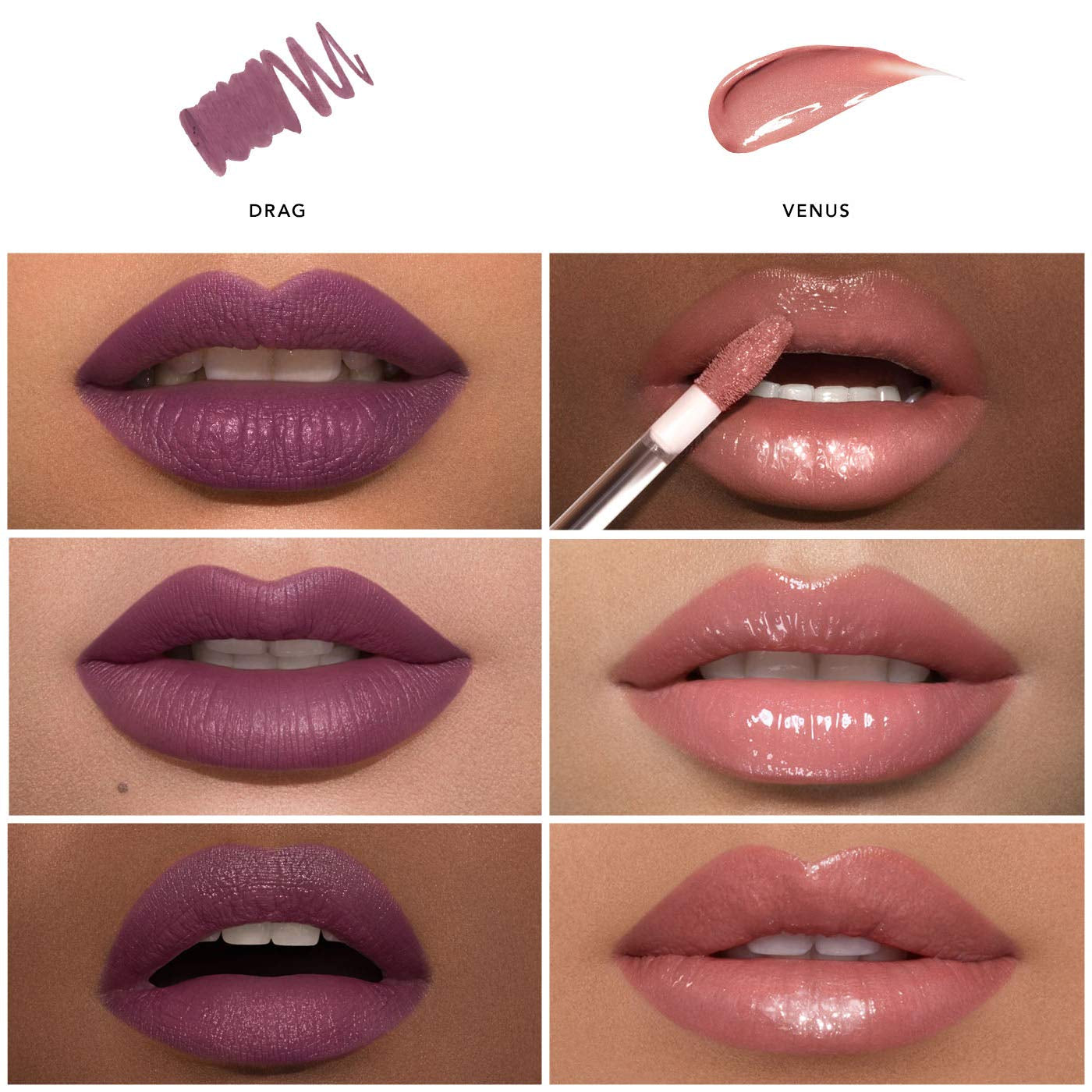 HAUS LABORATORIES by Lady Gaga: LIP SYNC SET | Set Mit Lipgloss Und Lipliner, Duo in 6 Farben, Matt Und Mit Langanhaltendem Glanz, Vegan Und Tierversuchsfrei | 2-Teiliges Spar-Set