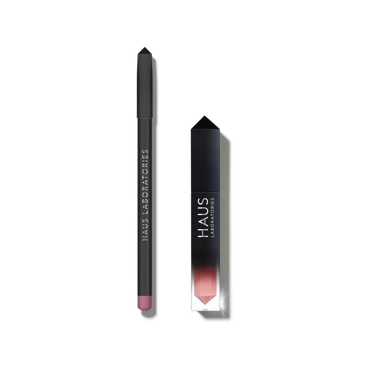 HAUS LABORATORIES by Lady Gaga: LIP SYNC SET | Set Mit Lipgloss Und Lipliner, Duo in 6 Farben, Matt Und Mit Langanhaltendem Glanz, Vegan Und Tierversuchsfrei | 2-Teiliges Spar-Set
