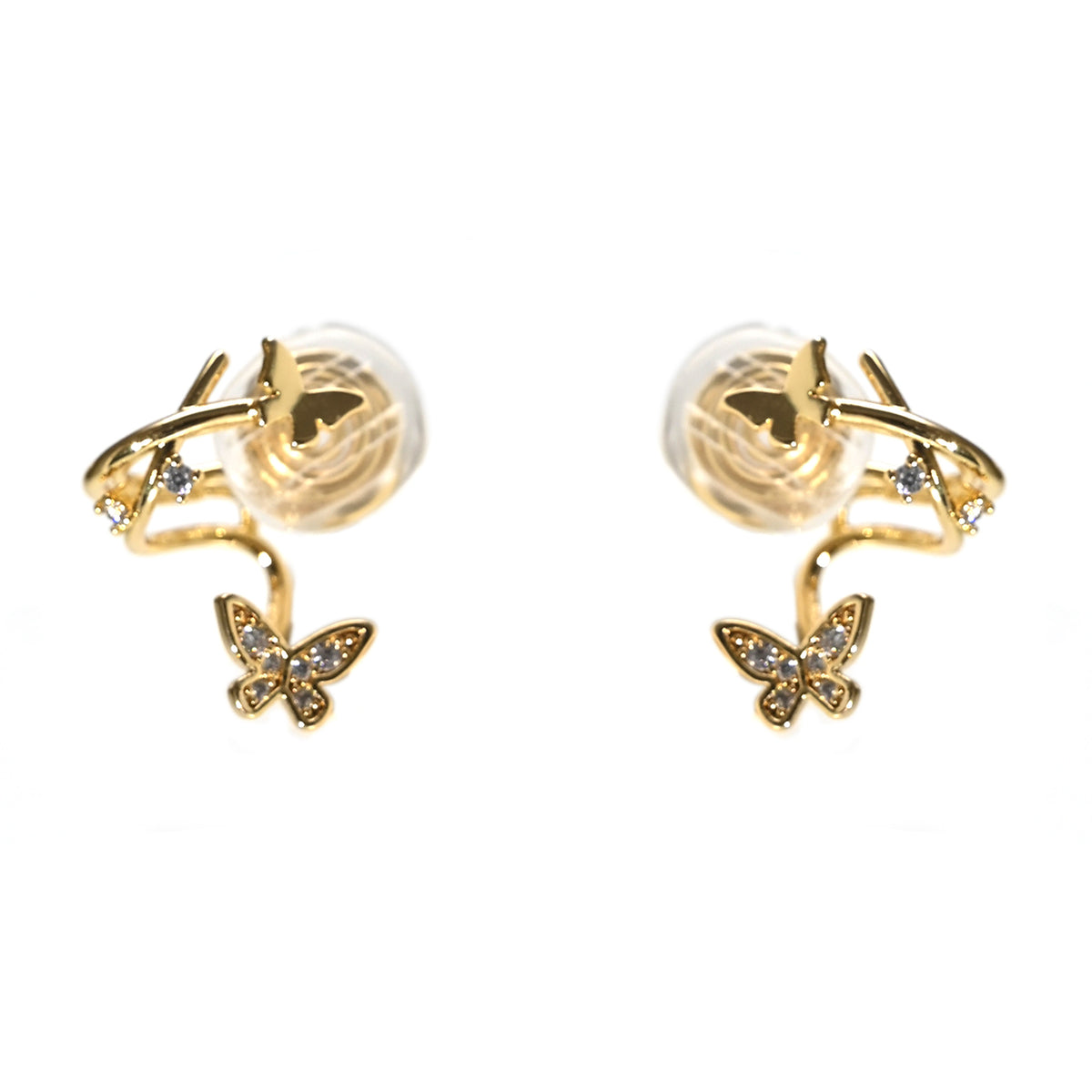 Female Cute Butterfly Earrings Jewelry