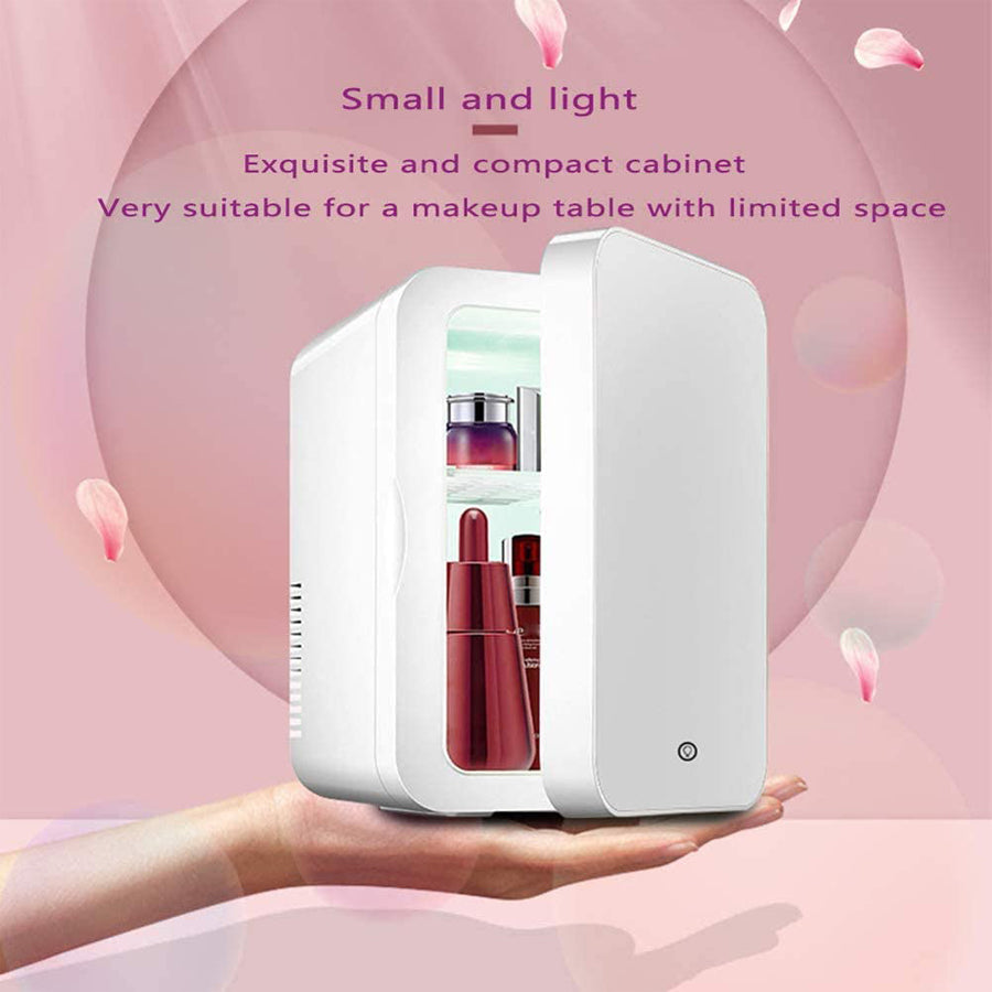 Mini Makeup Fridge: Skincare & Cosmetic Refrigerator (Cooler & Warmer)