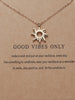 Boho Multi-Layer Moon Necklace - Elegant Gold Wafer Pendant for Women