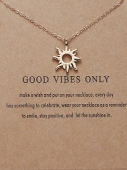 Boho Multi-Layer Moon Necklace - Elegant Gold Wafer Pendant for Women