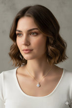 Stainless Steel Baguette Necklace for Women