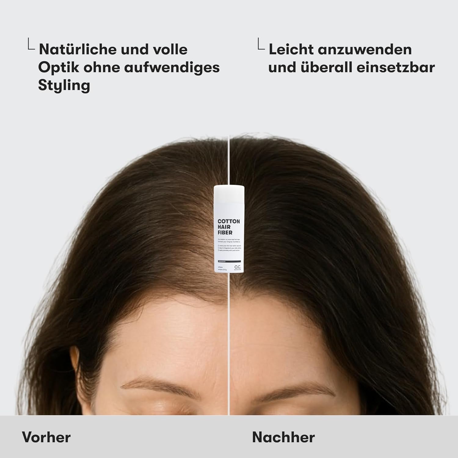 Streuhaar Zur Haarverdichtung - Für Scheitel, Kahle Stellen Am Ober- Und Hinterkopf - Von Führenden Salons Empfohlen - 11 Farben - Widerstandsfähige Streuhaare (Hellblond)