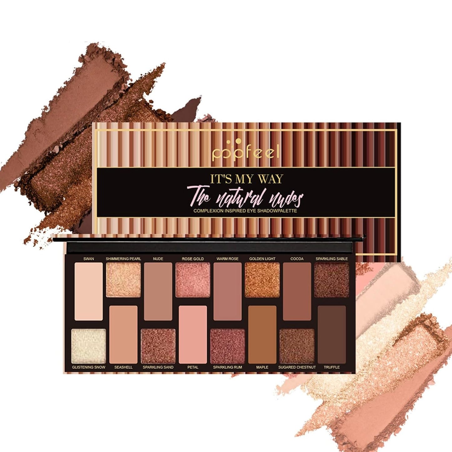 Xmas Make-Up Sets Multifunktions Exquisite Makeup Geschenkset Kosmetik Für Gesicht, Augen Und Lippen - Schmink Beauty Kit Mit Lidschatten Palette Lippenstift Concealer Puder Rouge Mascara