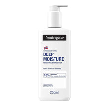 Neutrogena Norwegische Formel Deep Moisture Sensitive Bodylotion (250 Ml) Für Trockene, Empfindliche Haut Mit 10 Prozent Glycerin Und Pro-Ceramide Technologie