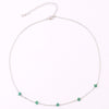Blue Flower Vacation Necklace - Beach & Summer Travel Jewelry for Women