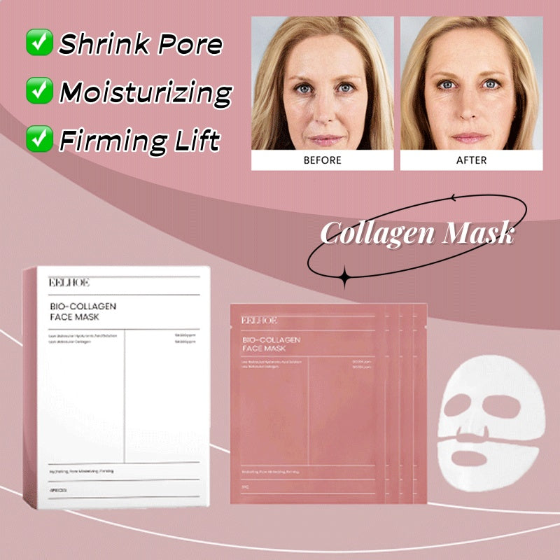VALİESSA Bio-Collagen Real Deep Mask - Tiefenhydrierende Kollagen Gesichtsmaske gegen Poren