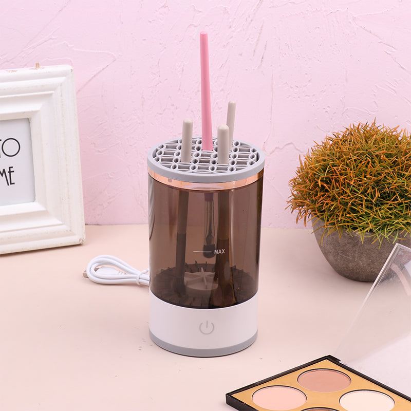 Automatic Electric Makeup Brush Cleaner - Portable USB Charging Brush Cleaning Machine