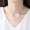 Octagonal Star Cross Necklace - Vintage Alloy Pendant Jewelry for Women
