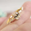 Dainty Women Engagement Rings AAA Cubic Zircon Silver Color Delicate Proposal Ring for Lover High Quality Wedding Jewelry