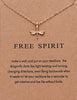 Boho Multi-Layer Moon Necklace - Elegant Gold Wafer Pendant for Women
