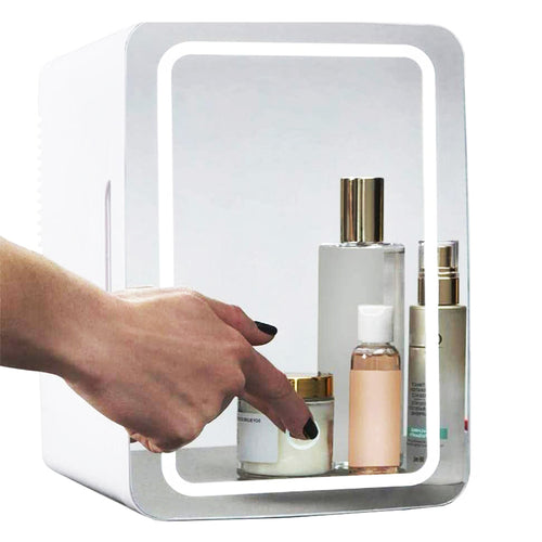 Mini Makeup Fridge: Skincare & Cosmetic Refrigerator (Cooler & Warmer)
