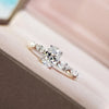Dainty Women Engagement Rings AAA Cubic Zircon Silver Color Delicate Proposal Ring for Lover High Quality Wedding Jewelry