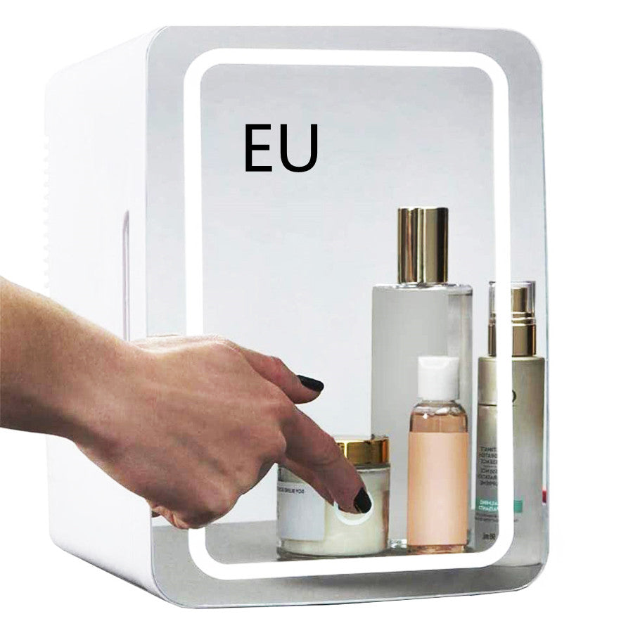 Mini Makeup Fridge: Skincare & Cosmetic Refrigerator (Cooler & Warmer)