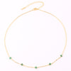 Blue Flower Vacation Necklace - Beach & Summer Travel Jewelry for Women