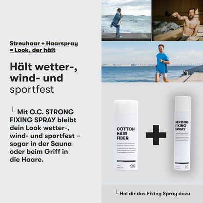 Streuhaar Zur Haarverdichtung - Für Scheitel, Kahle Stellen Am Ober- Und Hinterkopf - Von Führenden Salons Empfohlen - 11 Farben - Widerstandsfähige Streuhaare (Hellblond)