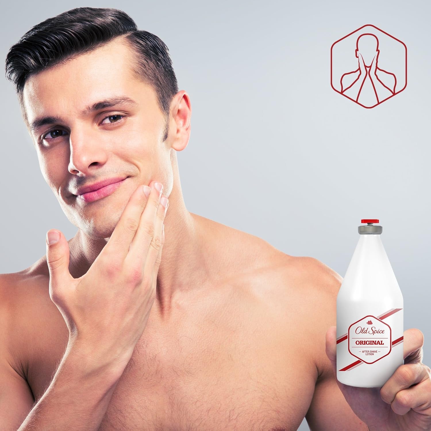 Old Spice Original after Shave Lotion Für Männer (150 Ml), Kühlendes Rasierwasser Mit Antiseptischer Wirkung