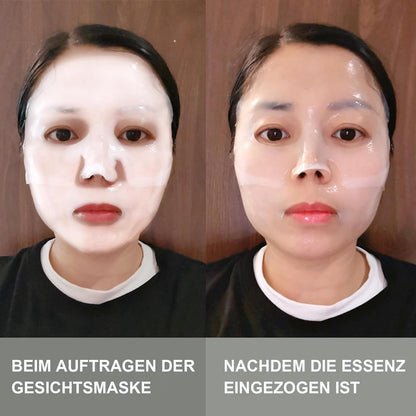 Korean Bio-Collagen Real Deep Mask, Hydrating Collagen Mask Overnight, Anti-Aging Kollagen Gesichtsmaske, Collagen Reverse Film Volume Peel off Mask,Lösliche Kollagen-Ergänzungsfolie Gesichtsmaske (6)