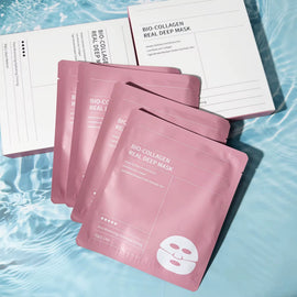 VALİESSA Bio-Collagen Real Deep Mask - Tiefenhydrierende Kollagen Gesichtsmaske gegen Poren