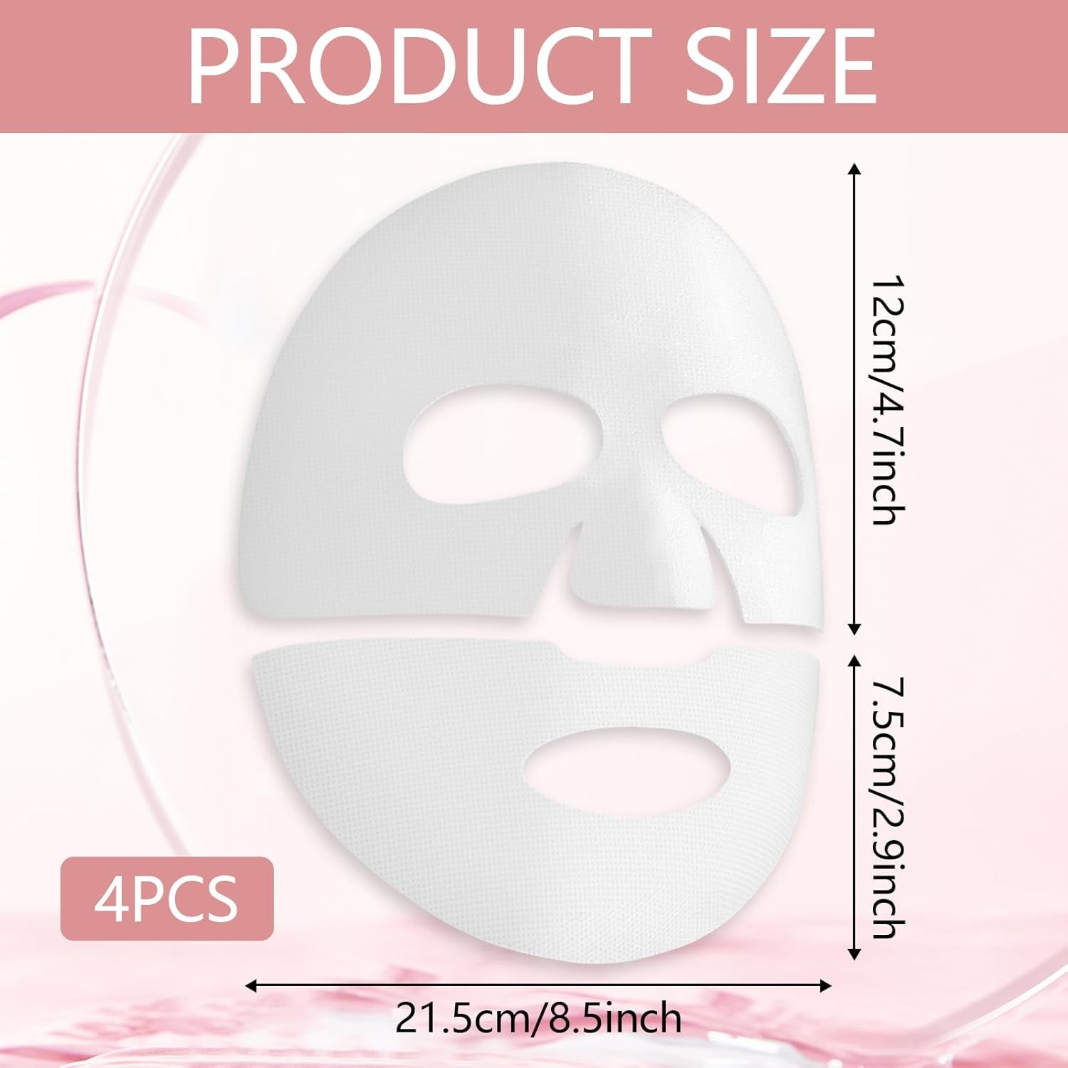 Bio-Collagen Real Deep Mask, 4 Stück Anti-Falten Lifting Gesichtsmaske, Bio-Collagen Mask Overnight, Bio Collagen Mask, Feuchtigkeitsspendende Gesichtsmaske Für Alle Haut