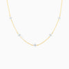 Blue Flower Vacation Necklace - Beach & Summer Travel Jewelry for Women
