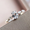 Dainty Women Engagement Rings AAA Cubic Zircon Silver Color Delicate Proposal Ring for Lover High Quality Wedding Jewelry