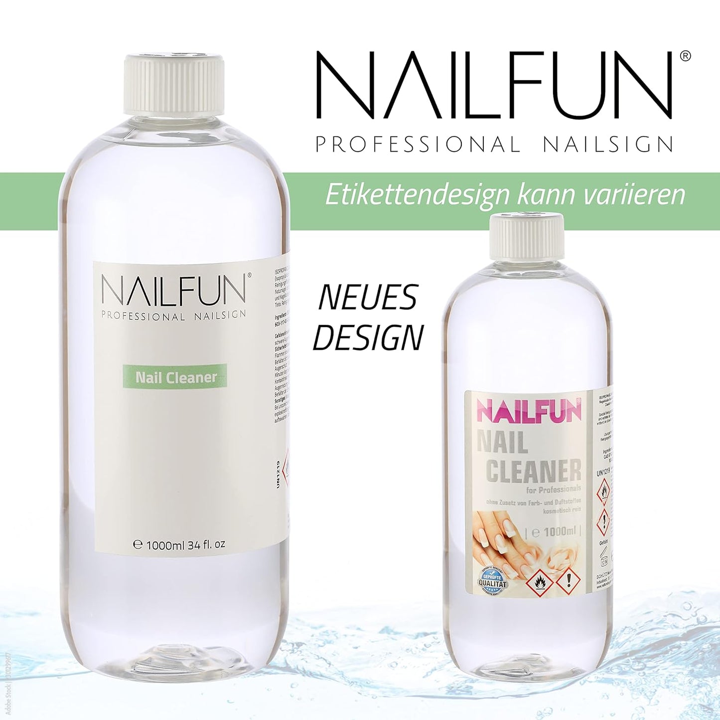 1 Liter Nail Cleaner = 1000Ml Spezial Nagel-Reiniger Cleaner Entfetter