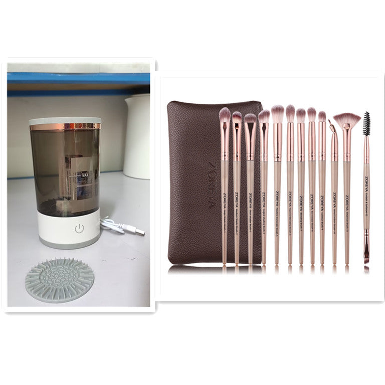 Automatic Electric Makeup Brush Cleaner - Portable USB Charging Brush Cleaning Machine