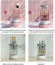 Make up Pinselreiniger Trockner, Make up Pinsel Reiniger, Pinselreiniger, USB Automatische Tiefenkosmetik Reinigungsgerät Make up Pinselwerkzeug Für Aller Größen