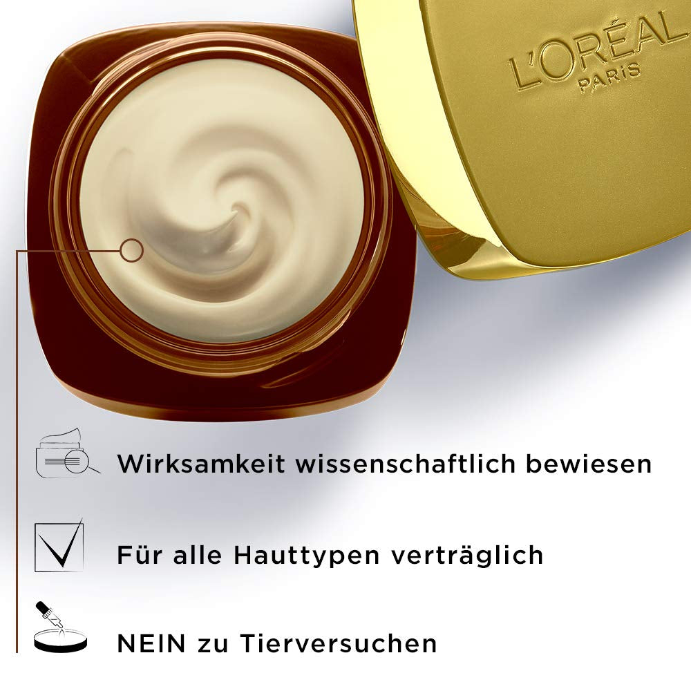 L'Oréal Paris Tagespflege Für Frauen: Für Straffe Haut Und Intensive Pflege Mit Manuka Honig Und Calcium B5, Age Perfect Extra Reichhaltigkeit1X 50Ml