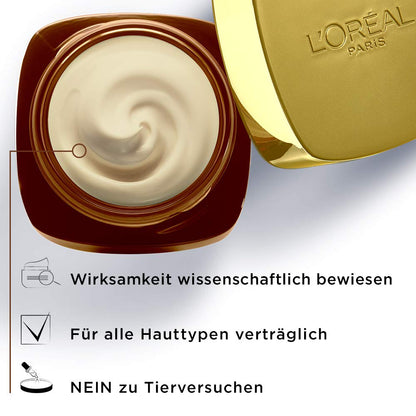 L'Oréal Paris Tagespflege Für Frauen: Für Straffe Haut Und Intensive Pflege Mit Manuka Honig Und Calcium B5, Age Perfect Extra Reichhaltigkeit1X 50Ml