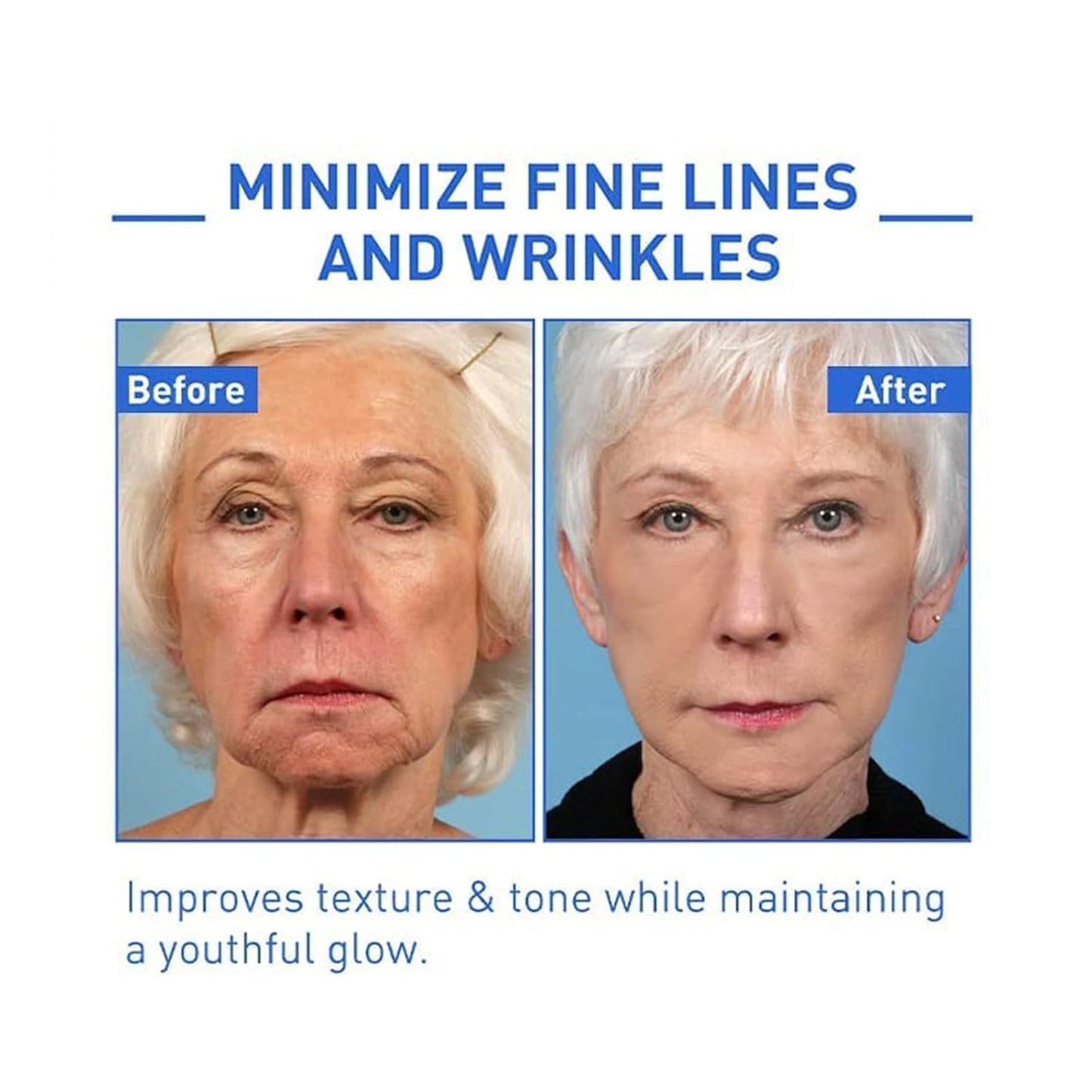 Serum Soforteffekt Gesicht, Anti-Aging Serum, Face Serum, Gesichtsserum, Olavita Serum, Kollagenverstärkendes Anti-Aging-Serum Für Alle Hauttypen (4 Stück)