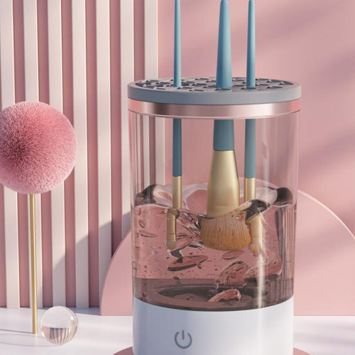 Automatic Electric Makeup Brush Cleaner - Portable USB Charging Brush Cleaning Machine