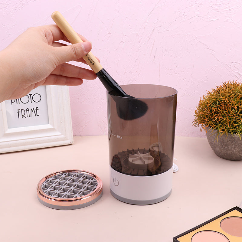 Automatic Electric Makeup Brush Cleaner - Portable USB Charging Brush Cleaning Machine