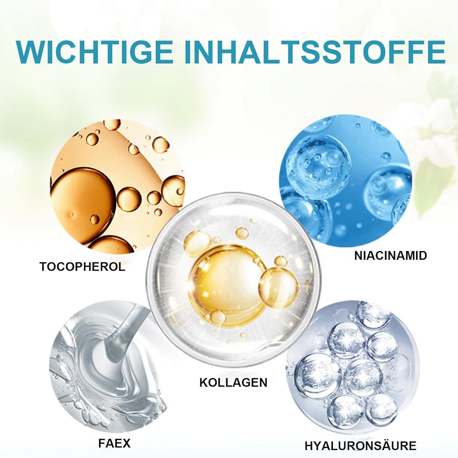 Korean Bio-Collagen Real Deep Mask, Hydrating Collagen Mask Overnight, Anti-Aging Kollagen Gesichtsmaske, Collagen Reverse Film Volume Peel off Mask,Lösliche Kollagen-Ergänzungsfolie Gesichtsmaske (6)