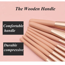 Makeup Pinselset, 8 Stück Make up Set Foundation Schminkpinsel Lidschatten Concealer Eyeliner Brush Augenbrauen Kosmetikpinsel (Rosa)