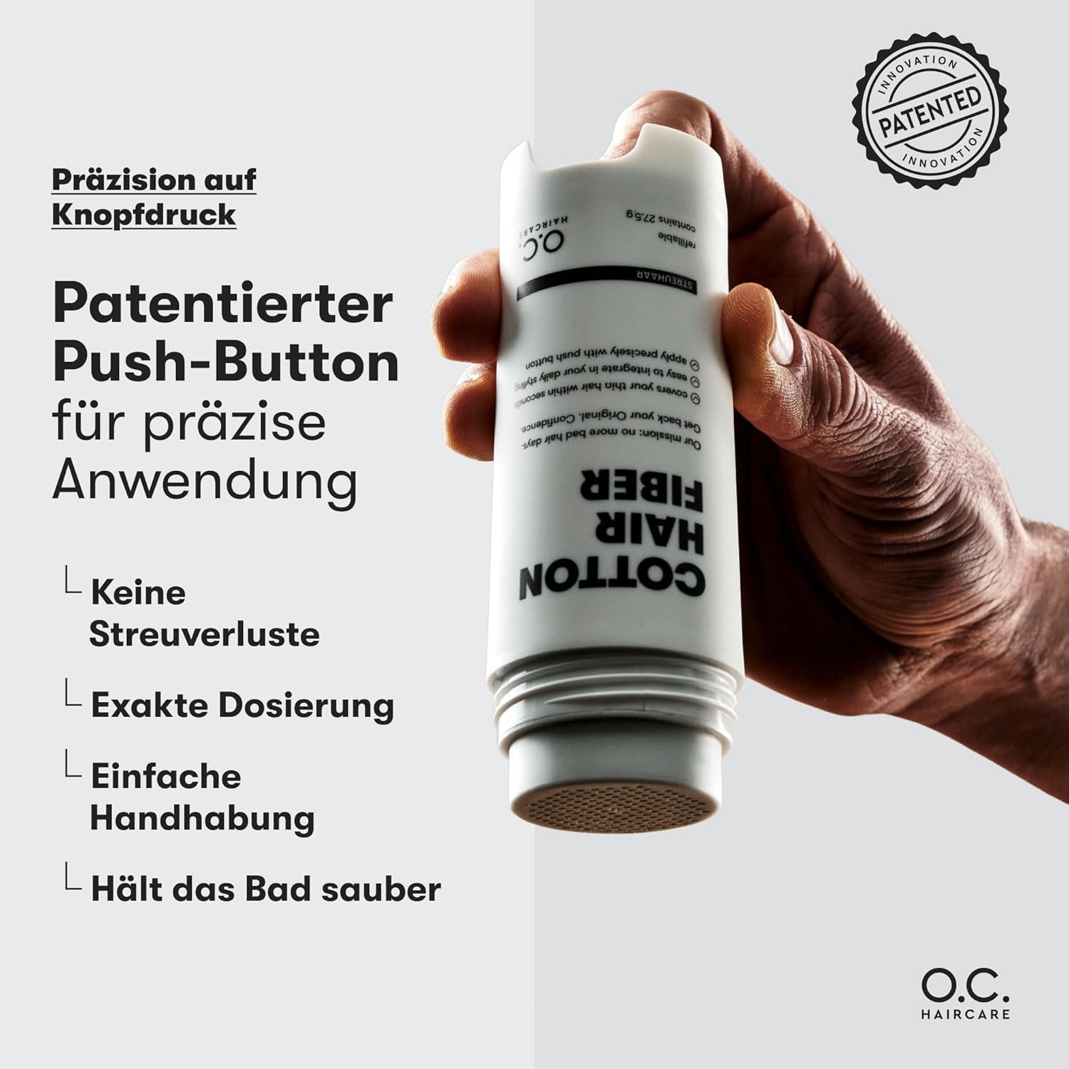 Streuhaar Zur Haarverdichtung - Für Scheitel, Kahle Stellen Am Ober- Und Hinterkopf - Von Führenden Salons Empfohlen - 11 Farben - Widerstandsfähige Streuhaare (Hellblond)